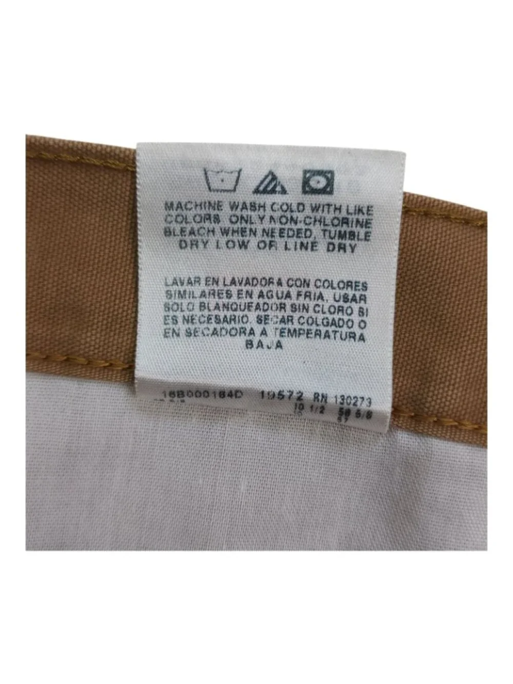 Wrangler Carpenter Loose Fit Shorts Sz 44 100% Cotton Natural Waist Tech Pocket